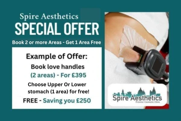 Fat Freezing Promotion Barrow from Spire Aesthetics - Book Today!