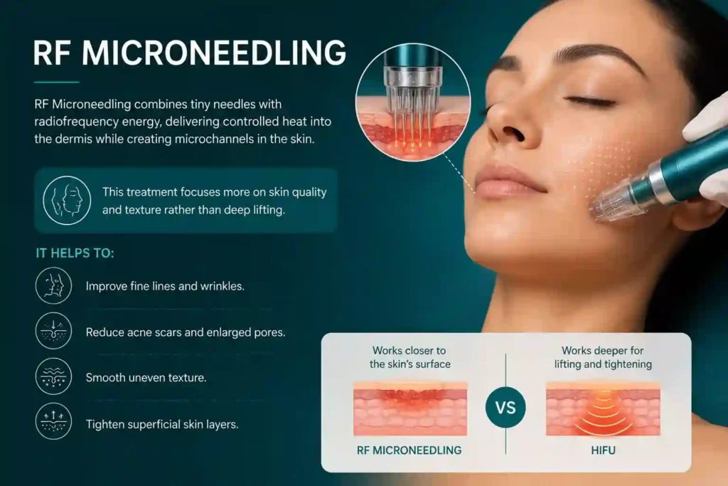 What Does RF Microneedling Do That HIFU Alone Cannot Barrow